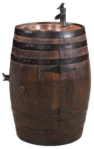 Whiskey Barrel Vanity - Made in the USA!