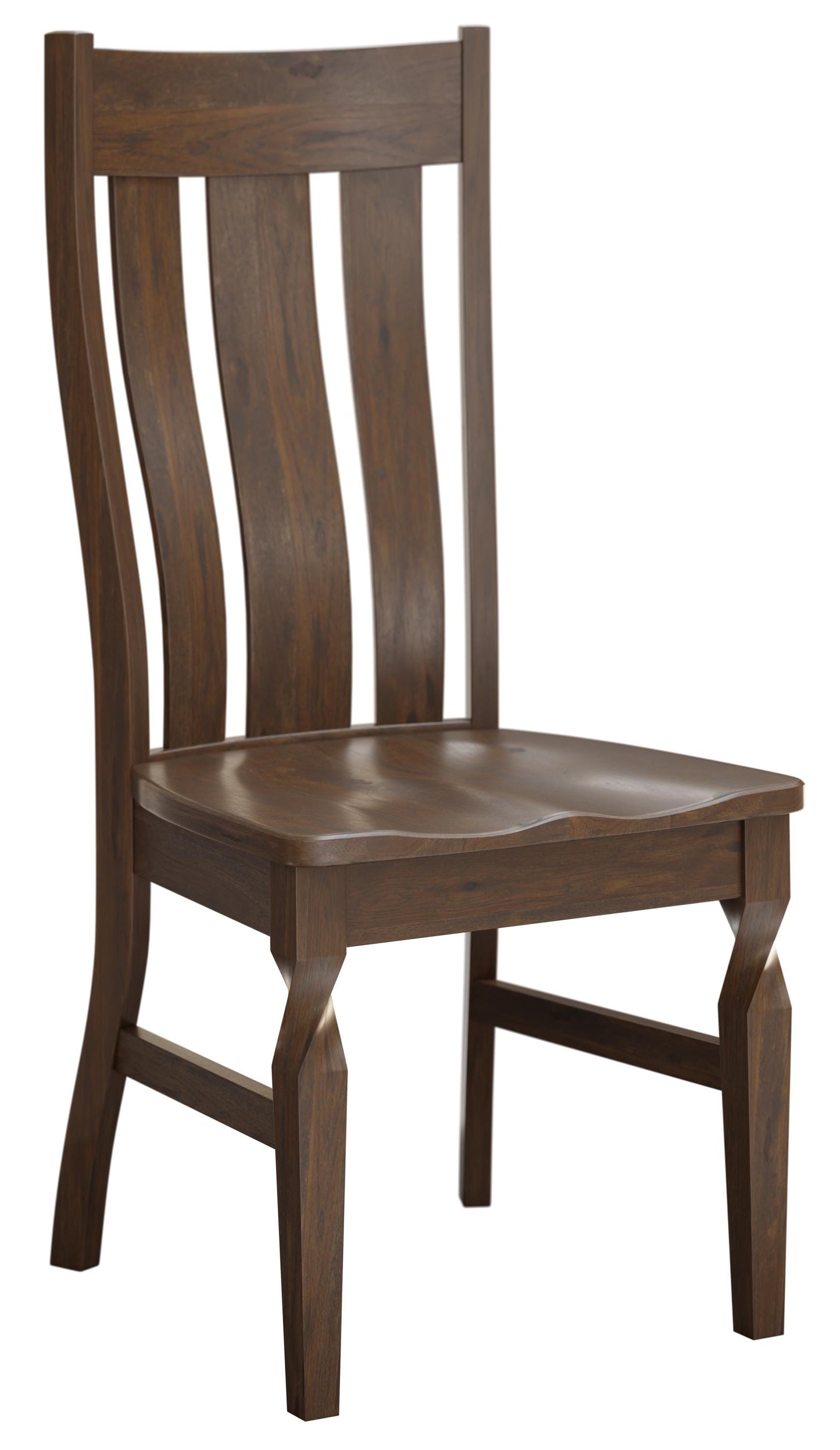 Brantley Brown Maple 7 Piece Dining Set, Amish Built in the U.S.A.